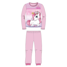 UNIKORNIS Princess Light Pink gyerek hosszú pizsama 3 év / 98 cm gyerek hálóing, pizsama