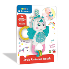 Unikornis Rainbow baba csörgő Clementoni csörgő