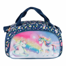  Unikornis sporttáska, 39x24x12cm, JR16, Unicorn Powers
