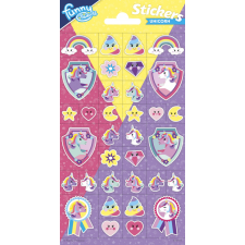 Unikornisos glitteres matrica - Funny Product matrica