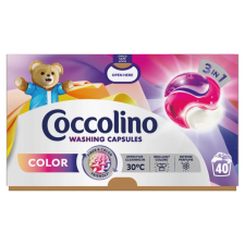 Unilever Coccolino 3in1 mosókapszula Color 40 mosás 692g tisztító- és takarítószer, higiénia