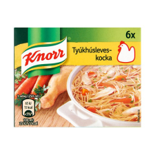 Unilever Magyarország Kft. Ételízesítő KNORR Tyúkhúsleveskocka 60g alapvető élelmiszer