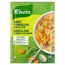 Unilever Magyarország Kft. Knorr Újházy tyúkhúsleves csigatésztával 67 g alapvető élelmiszer