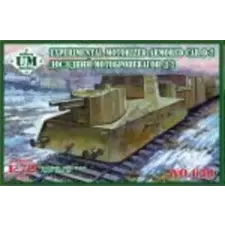  Unimodels Experimental motorized armored car D-2 1:72 (UMT649) makett