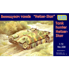  Unimodels Hetzer-STARR tank hunter 1:72 (UM358) makett