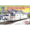 Unimodels MBV-2 motorized armored railcar w.76,2mm Tank guns F-34 1:72 (UMT677)