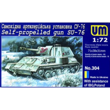  Unimodels Self-propelled gun SU-76 1:72 (UM304) makett