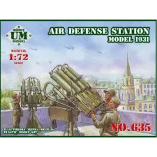  Unimodels Soviet air defense station, model 1931 1:72 (UMT635) makett