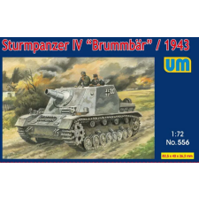  Unimodels Sturmpanzer IV Brummbar, 1943 1:72 (UM556) makett