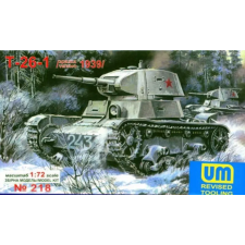  Unimodels T-26 Light Tank 1939 1:72 (UMT218) makett