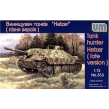  Unimodels Tank Hunter Hetzer (late version) (UM353) makett