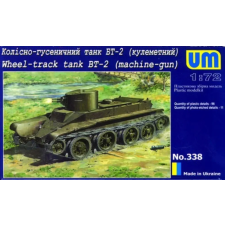  Unimodels Wheel-Track Tank BT-2 with machine-Gun 1:72 (UMT338) makett