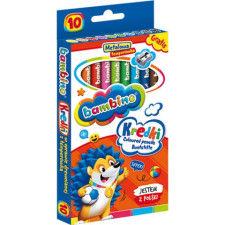 UNIPAP Bambino: Jumbo színes ceruza 10 db-os szett hegyezővel színes ceruza