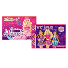 UNIPAP Barbie vázlatfüzet A/4 10 lap füzet
