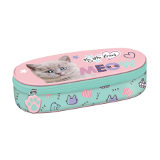 UNIPAP My Little Friend cicás ovális tolltartó PC01 23x9,5x6cm tolltartó