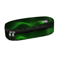 UNIPAP St.Right Green Halftone ovális tolltartó PC01 23x9,5x6cm tolltartó