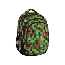 UNIPAP St.Right Pixel Cubes ergonomikus négyrekeszes iskolatáska, hátizsák BP04 43x32x20cm iskolatáska