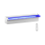 Uniprodo Medence szökőkút - 45 cm - LED világítás - kék/fehér