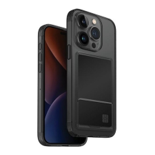 Uniq Air Fender Apple iPhone 15 Pro kártyatartós tok, szürke tok és táska