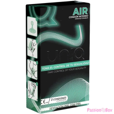Uniq Air - vékony női óvszer (3db) óvszer