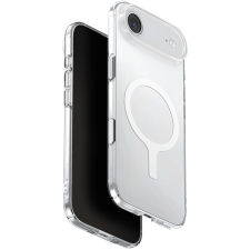 Uniq Airsuit MagClick Charging iPhone Air tok - Glossy Clear/White tok és táska