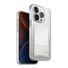 Uniq Apple iPhone 15 Pro Max, Szilikon tok, kártyatartóval, közepesen ütésálló, Uniq Air Fender ID, átlátszó