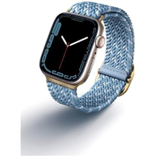 Uniq Aspen Designer Edition Szíj az Apple Watch 41/40/38 mm okosórához - kék okosóra kellék