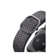Uniq Aspen fonott szíj Apple Watch 42/44mm, szürke okosóra kellék