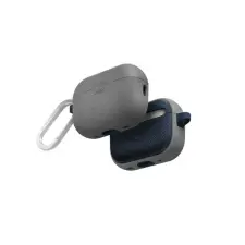  Uniq Clyde Airpods Pro 2nd gen (2022) tok, sötétszürke fülhallgató, fejhallgató tok