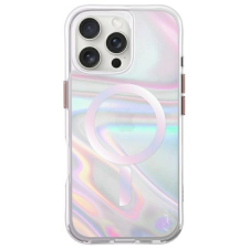 Uniq Coehl Savon Magnetic Charging tok iPhone 16 Pro - fehér gyöngyházfényű tok és táska