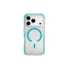 Uniq Combat Active Magclick Apple iPhone 17 Pro MagSafe tok, átlátszó-kék