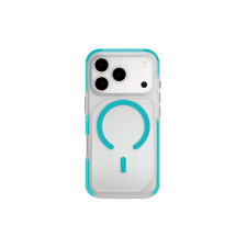 Uniq Combat Active Magclick Apple iPhone 17 Pro MagSafe tok, átlátszó-kék tok és táska