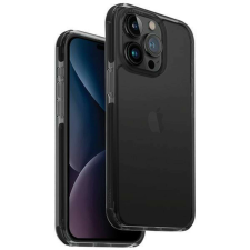 Uniq Combat iPhone 15 Pro 6.1 hüvelykes tok, fekete/karbonfekete tok és táska