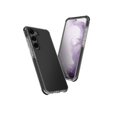 Uniq Combat Samsung Galaxy S23, szilikon tok, fekete tok és táska