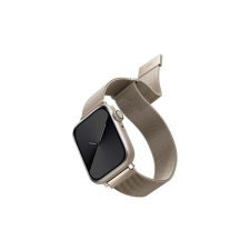  Uniq Dante Apple Watch 42/44/45/49mm fém szíj, csillagfény okosóra kellék