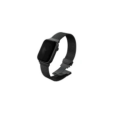 Uniq Dante Pro Apple Watch 42/41/40mm állítható fém óraszíj, fekete okosóra kellék