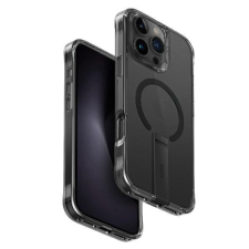 Uniq Eleva with Vertica Stand tok kitámasztóval iPhone 16 Pro Max - fekete tok és táska