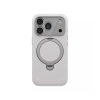 Uniq Elix Apple iPhone 18 Pro Max / 17 Pro Max tok gyűrűs telefontartóval, MagSafe, 360 fokban forgatható, szürke