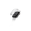 Uniq Garde Hybrid Apple Watch 41mm tok, tempered kijelző fóliával, átlátszó