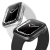 Uniq Glase Apple Watch sorozat 7 41 mm-es tok Kettős csomag átlátszó füst / átlátszó füst