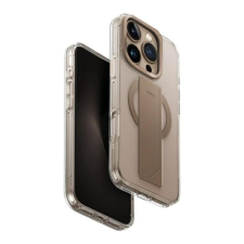 Uniq Heldro Max iPhone 16 Pro Max MagSafe tok kitámasztóval, arany tok és táska