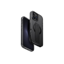 Uniq Heldro Max iPhone 16 Pro Max MagSafe tok kitámasztóval, fekete/szürke tok és táska