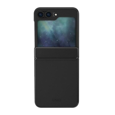 Uniq Hybrid Ora, Samsung Galaxy Z Flip6, Fekete, Szilikon, Mobiltelefon tok tok és táska