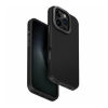 Uniq Keva Apple iPhone 16 Pro Magsafe hátlap tok kameravédő peremmel karbon fekete
