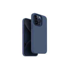 Uniq Lino Hue Apple iPhone 15 Pro Magsafe Szilikon tok, kék tok és táska