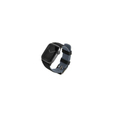  Uniq Linus Airosoft Apple Watch 42/44/45/49mm szilikon szíj, fekete okosóra kellék