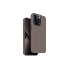 Uniq Lyden, Apple iPhone 15 Pro, Szürke, Bőr, Mobiltelefon tok tok és táska