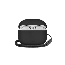 Uniq Lyden DS Airpods 4nd gen tok, fekete fülhallgató, fejhallgató tok