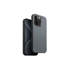Uniq Lyden DS, Apple iPhone 15 Pro Max, Kék, Bőr, Mobiltelefon tok tok és táska