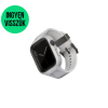 Uniq Monos Apple Watch 44/45mm hibrid szíj + tok, szürke